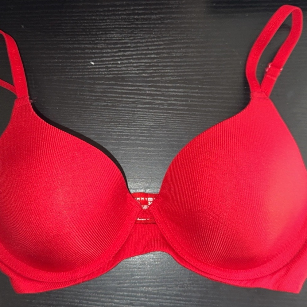 Tommy Hilfiger Vibrant Red Bra